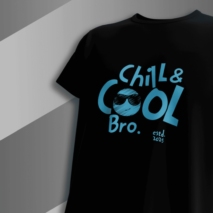 Unisex classic fit cotton t-shirt with bold graphic print, designed for everyday comfort and streetwear style – from Bold Munk.